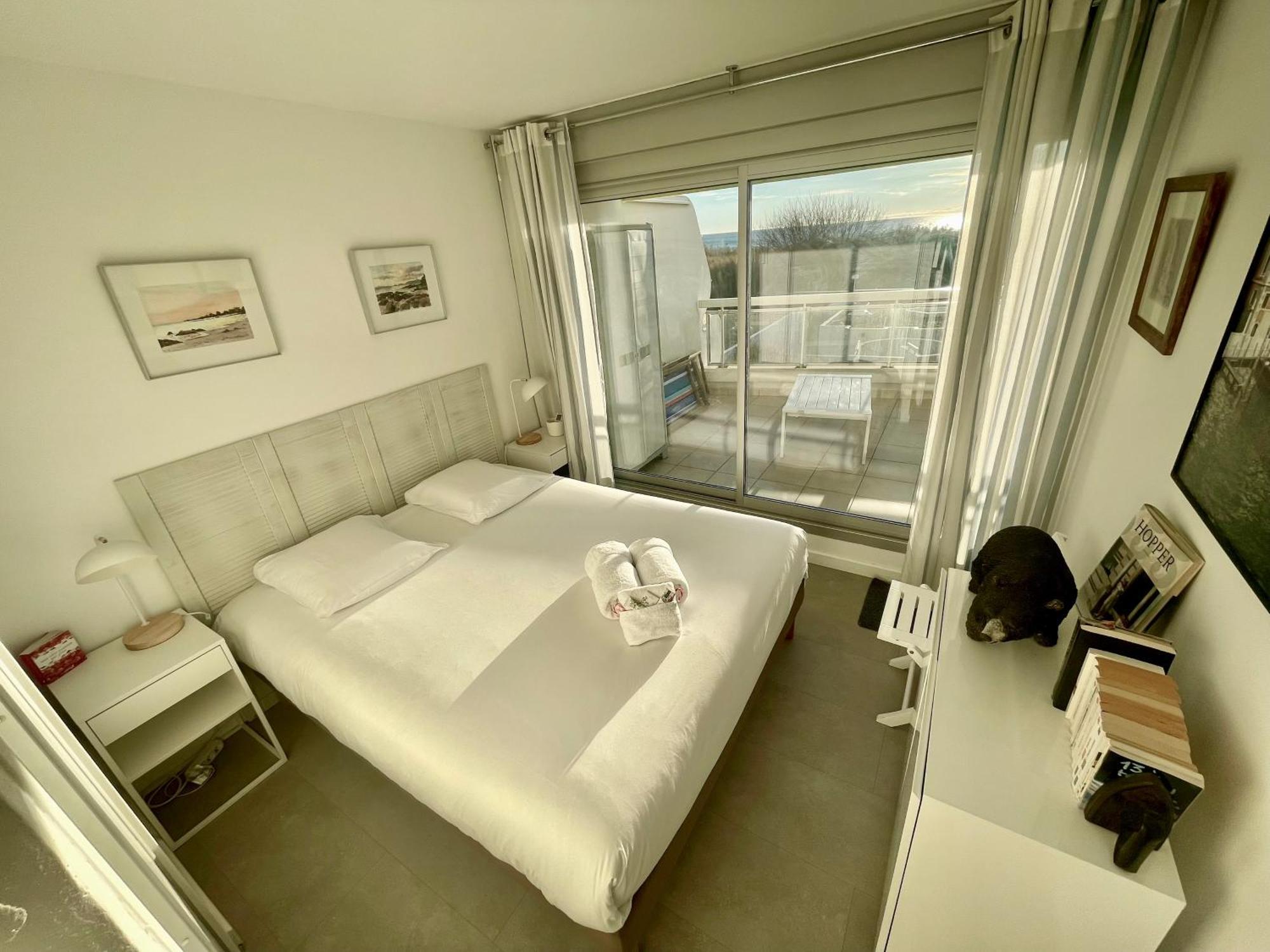 Pgh N25 - Vue Mer, Premiere Ligne & Parking Prive La Grande Motte Bagian luar foto